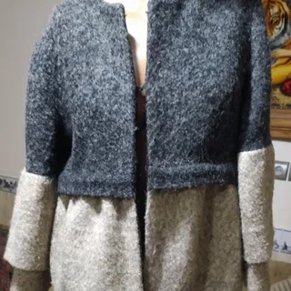 پالتو زنانه پشمی گرم وشیک