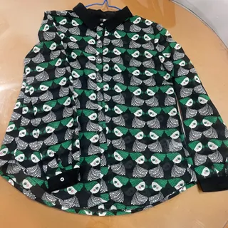 شومیز حریر طرحدار شیک