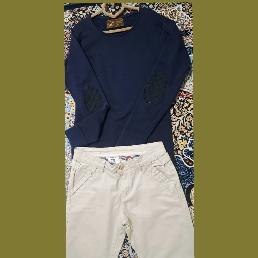 دورس باشلوار کتان