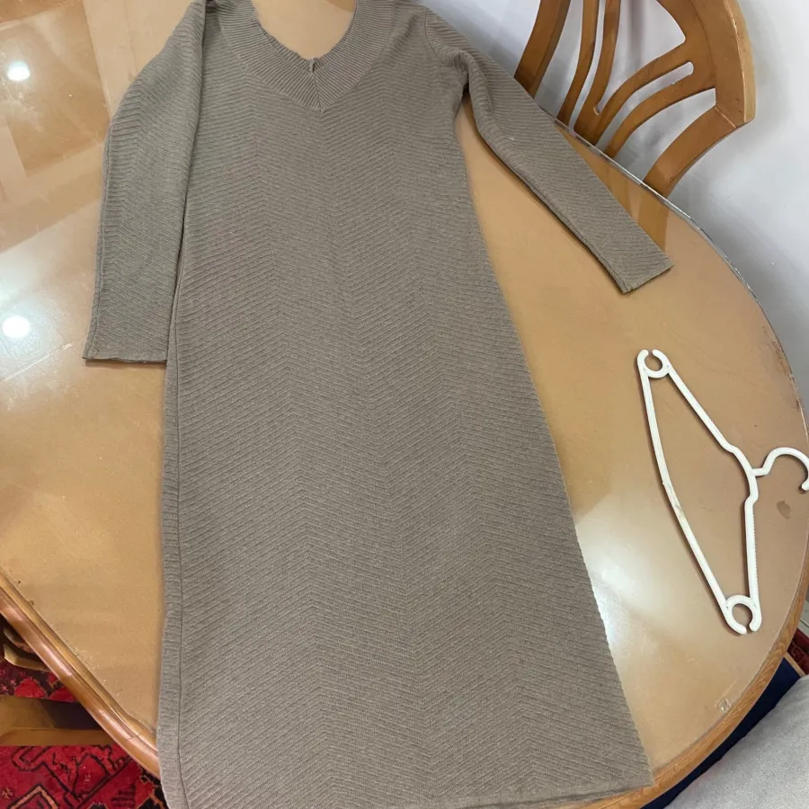 پیراهن بافت پاییزه