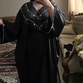 پیراهن جلو بسته سنگدوزی