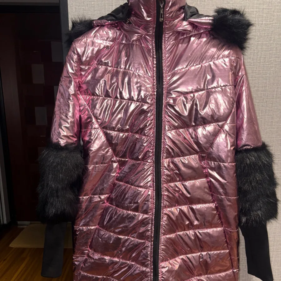 کاپشن دخترانه صورتی