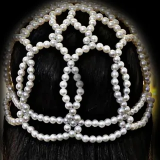 کلاه یا سربند مرواریدی