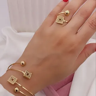 ست دستبند و انگشتر
