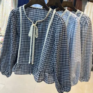 شومیز چهارخونه شیک