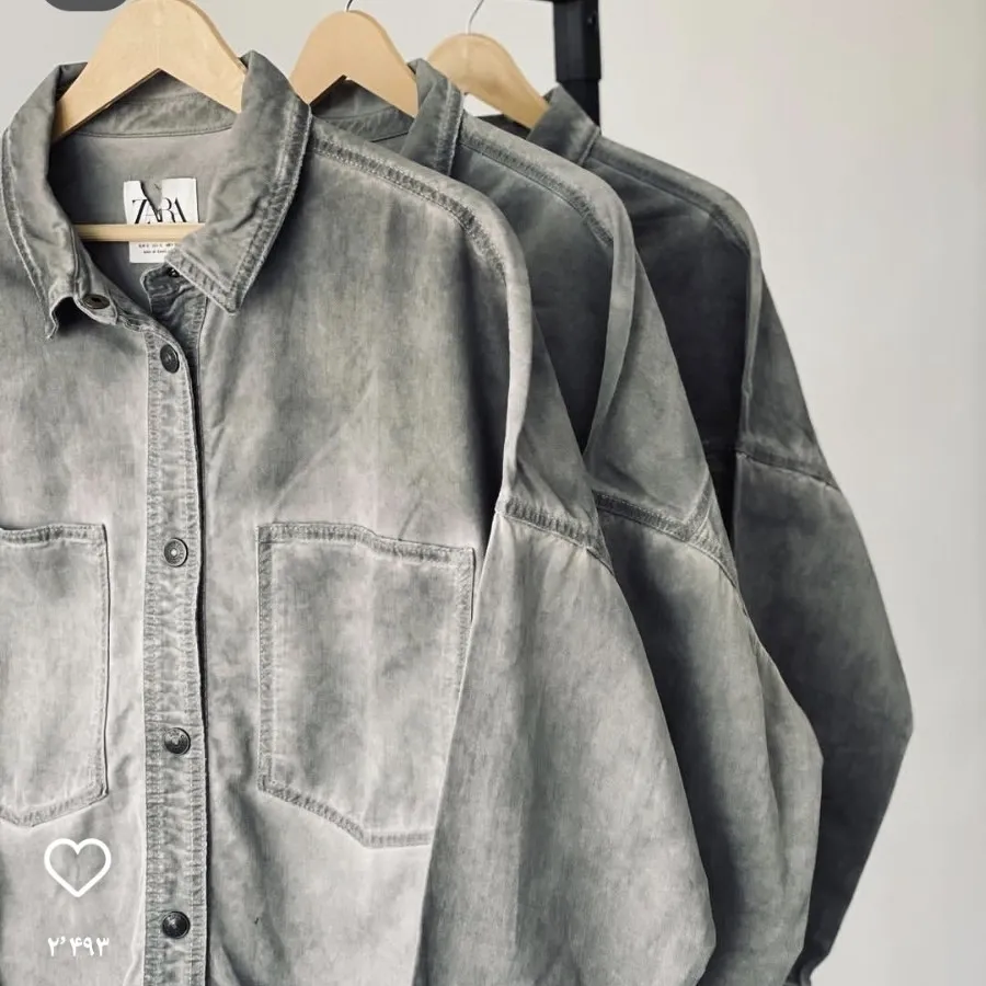 مانتو کت جین ذغالی ??