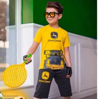 لباس پسرانه کامیون دار