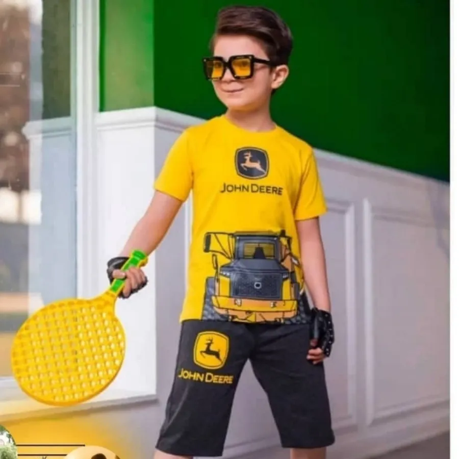 لباس پسرانه کامیون دار