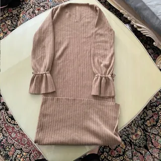 پیراهن بلند بافت