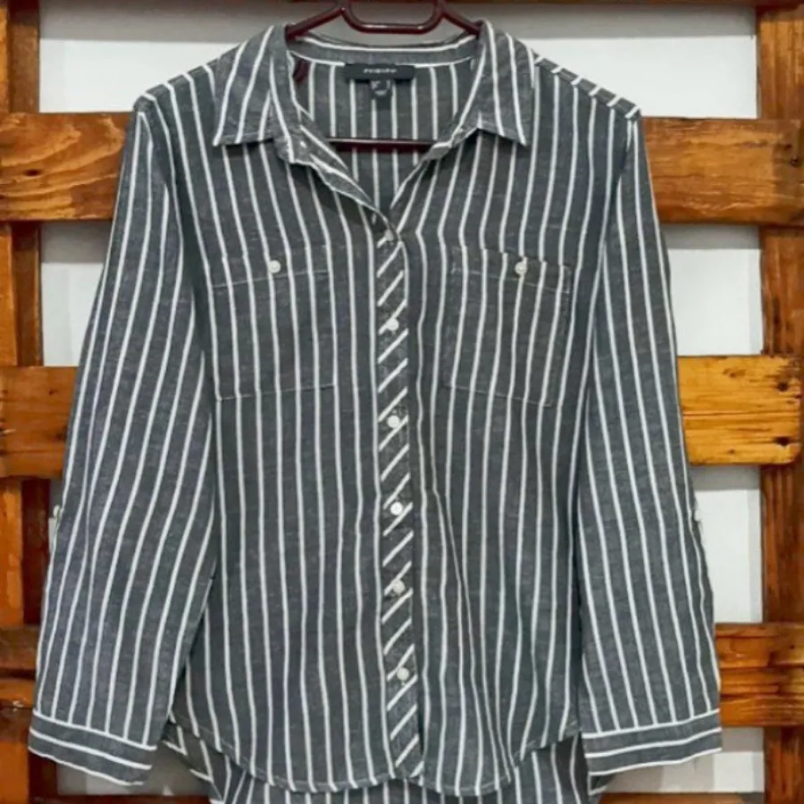 شومیز نخی راه راه