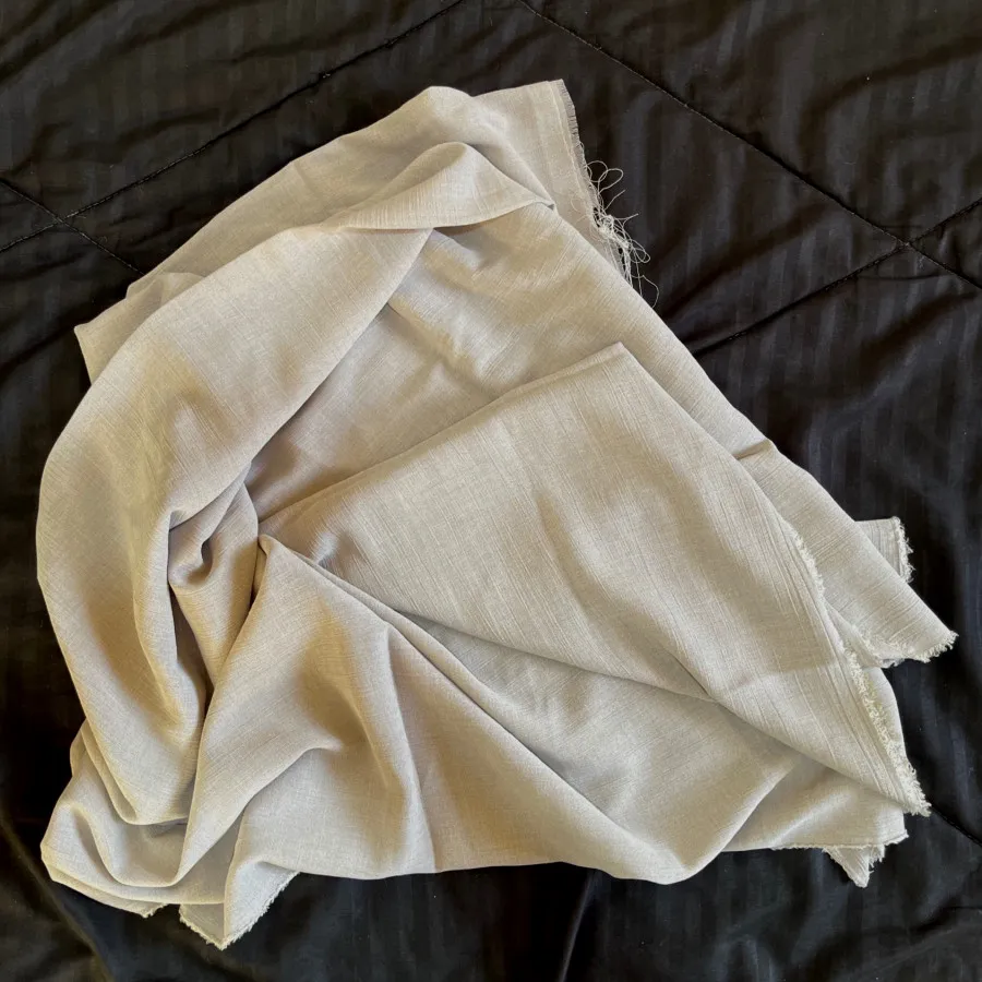 پارچه کرپ رنگ خاکی