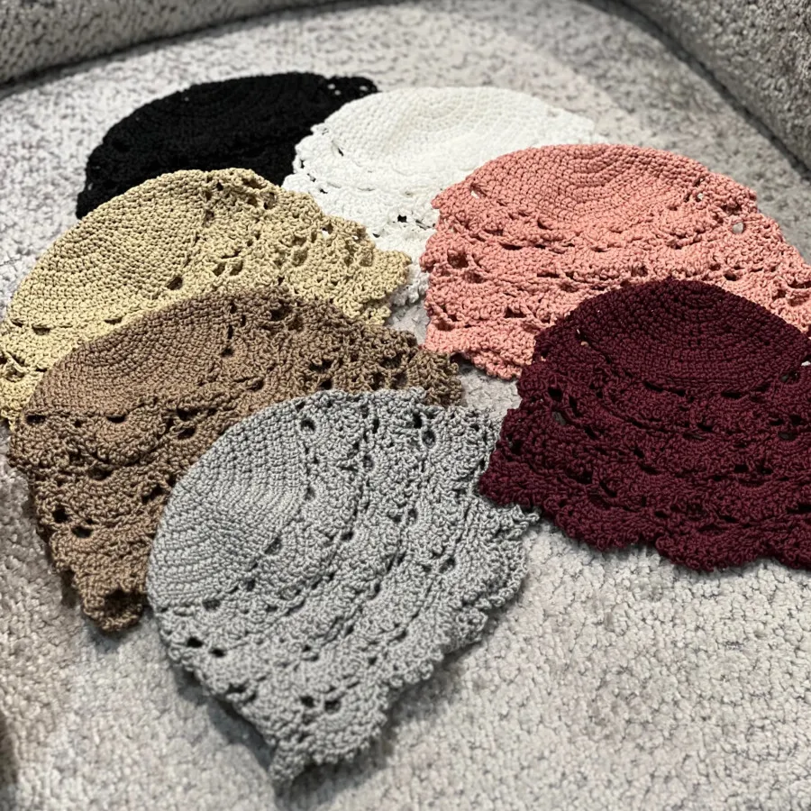 کلاف مکرومه مدل صدف