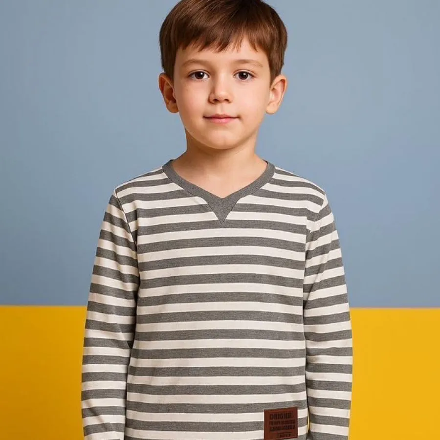 بلوز شلوار بچگانه راه راه