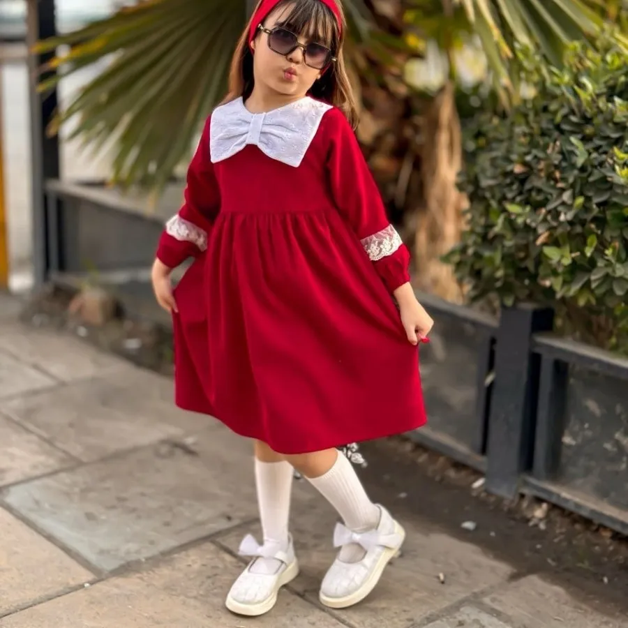 پیراهن یلدایی دخترانه