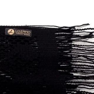 شال بافت  مشکی