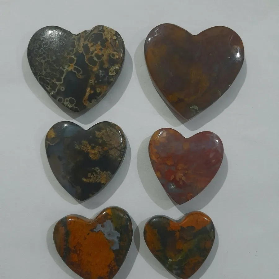 سنگ عقیق تراش قلبی