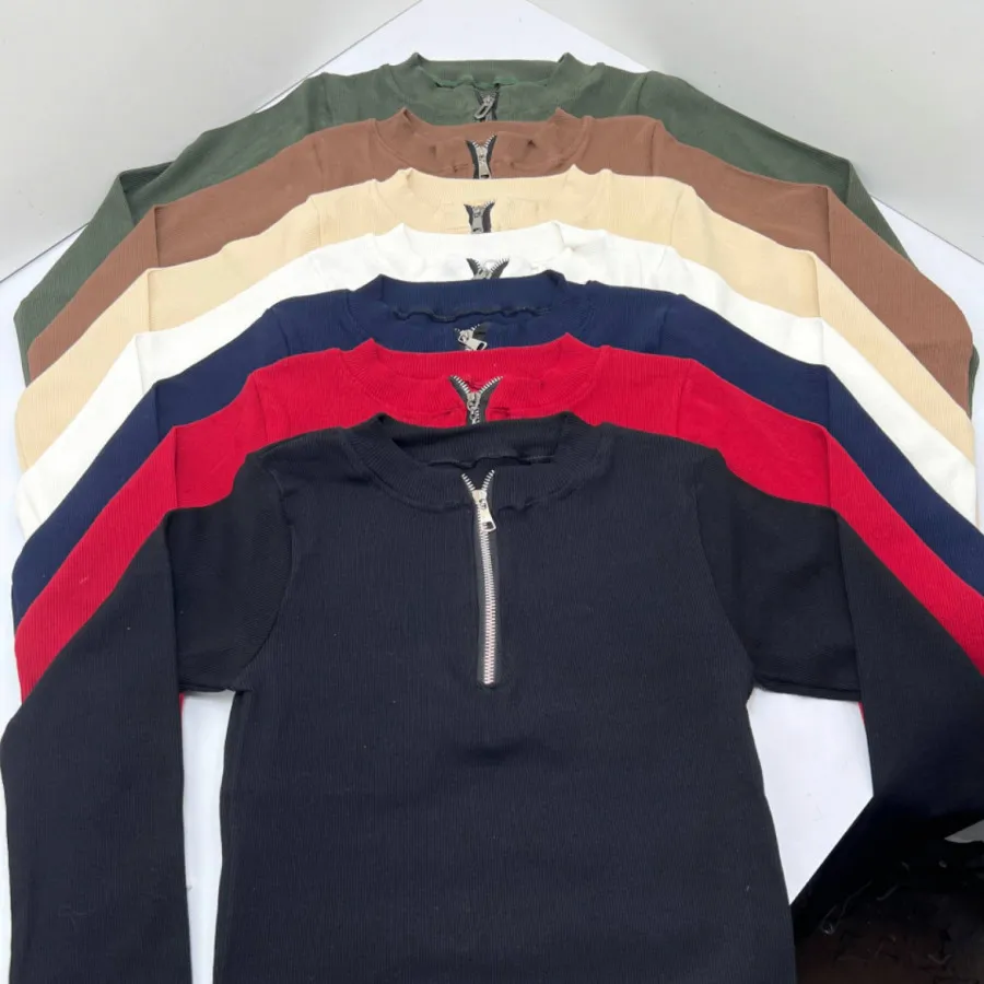 بلوز جلو زیپدار