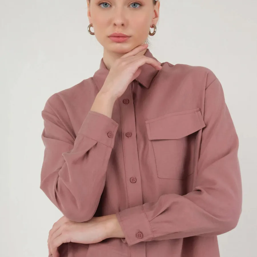 شومیز صورتی