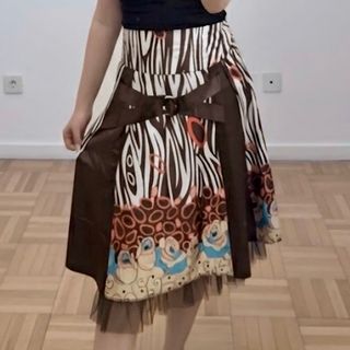 دامن ساتن سایز 36