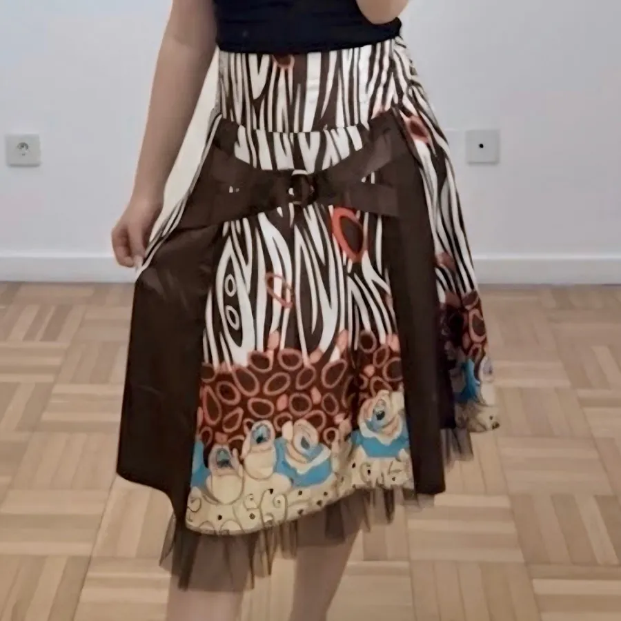 دامن ساتن سایز 36