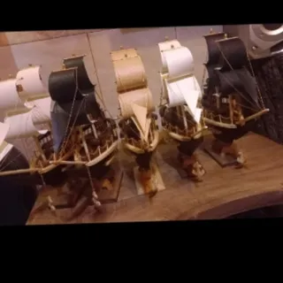 کشتی تزیینی دکوری