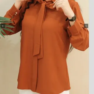 شومیز یقه گره ای