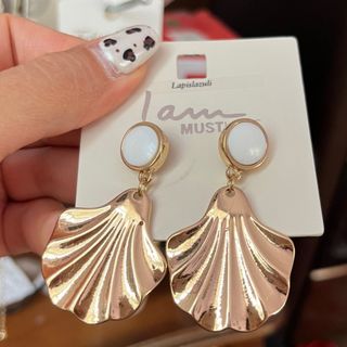 گوشواره صدف شیک