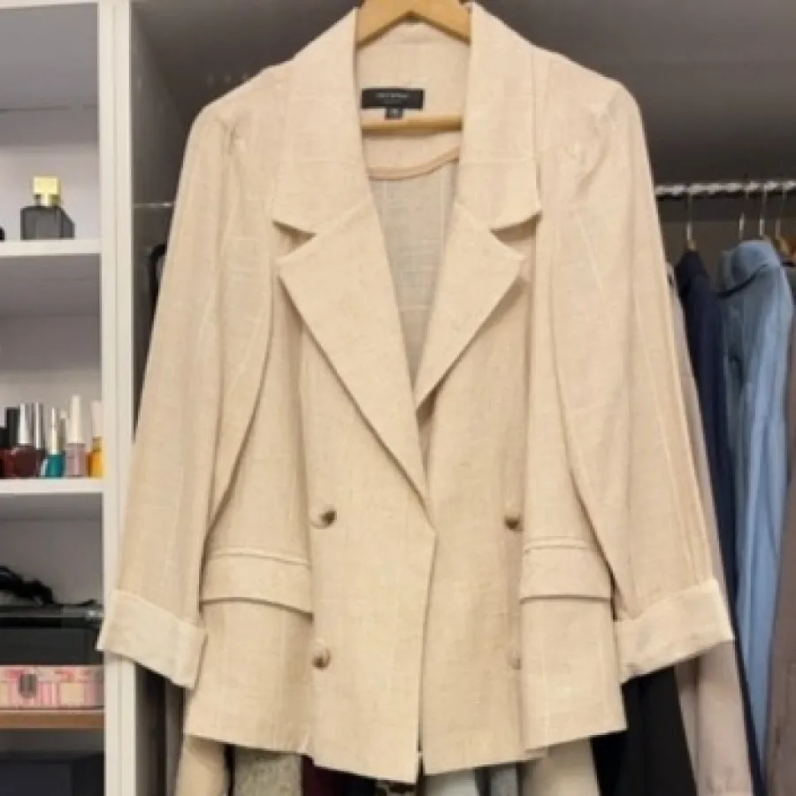 کت لینن زارا