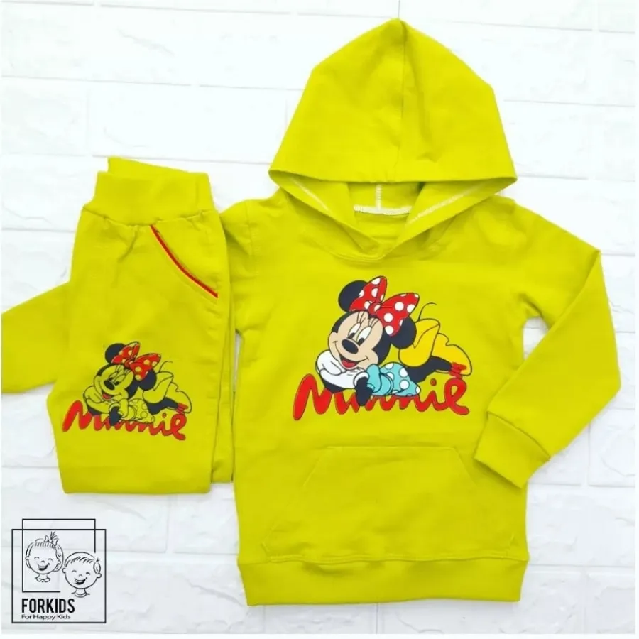 هودی و شلوار بچگانه فسفری