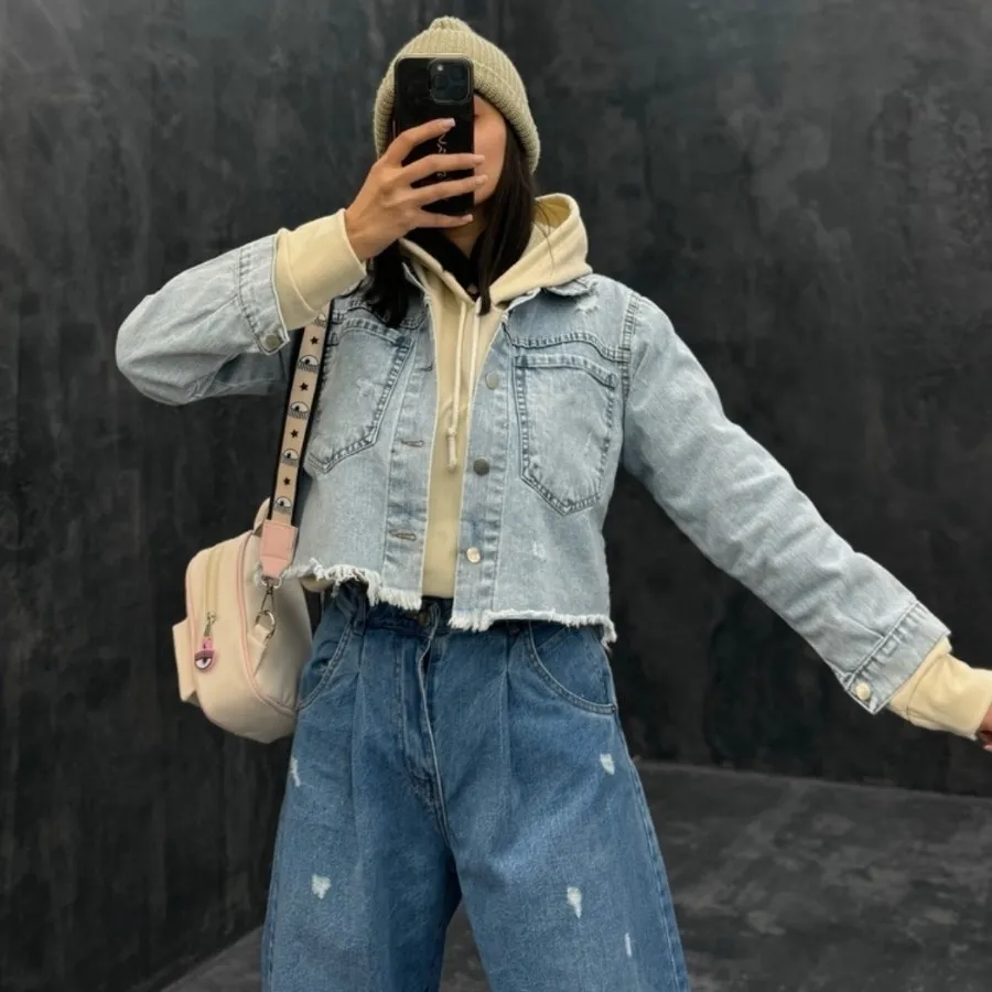 کراپ کت جین