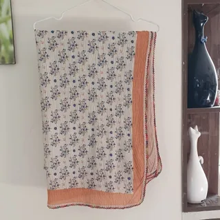 شال نخی گل گلی