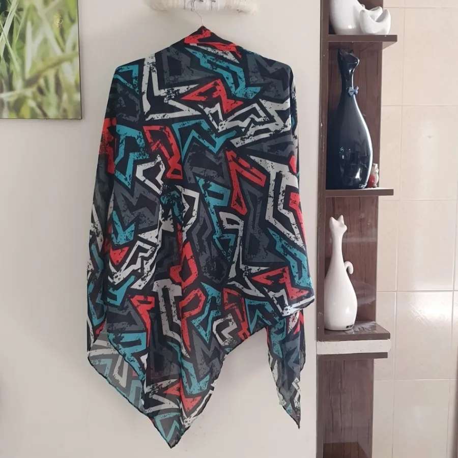 روسری نخی بزرگ