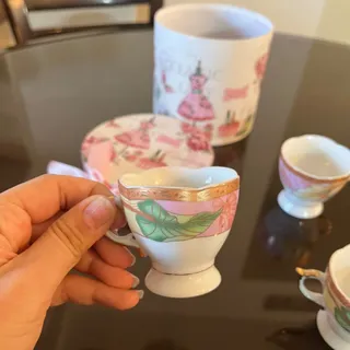 فنجون گل ژاپنی قدیمی