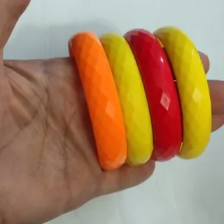 النگوی رنگی طرحدار