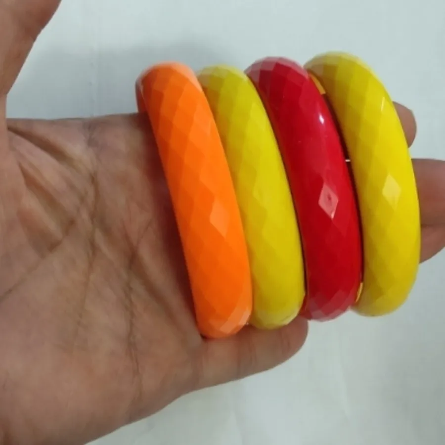 النگوی رنگی طرحدار