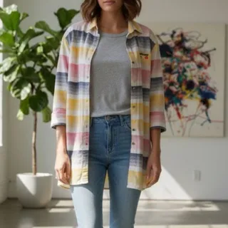 شومیز مانتویی