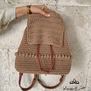 کوله پشتی مکرومه