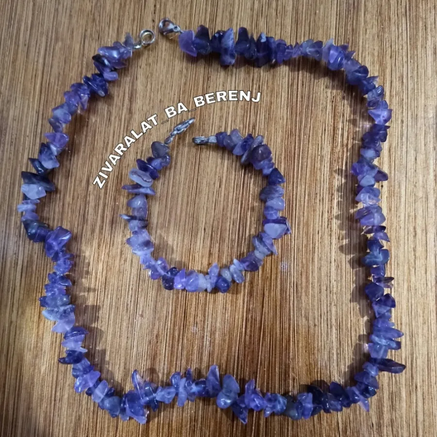 گردنبند سنگ آمتیست