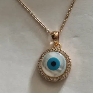 گردنبند چشم نظر پرنگین