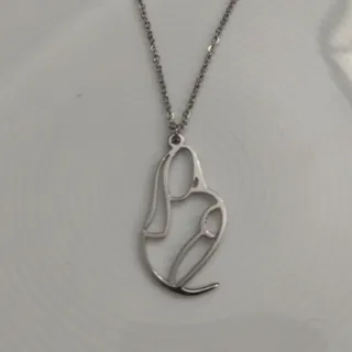 گردنبند کودک در آغوش مادر