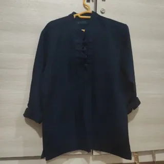 شومیز سرمه ای