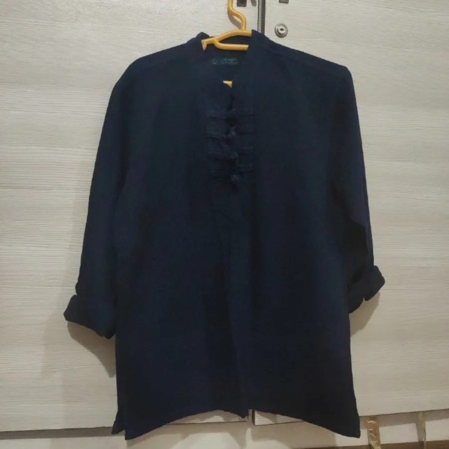 شومیز سرمه ای