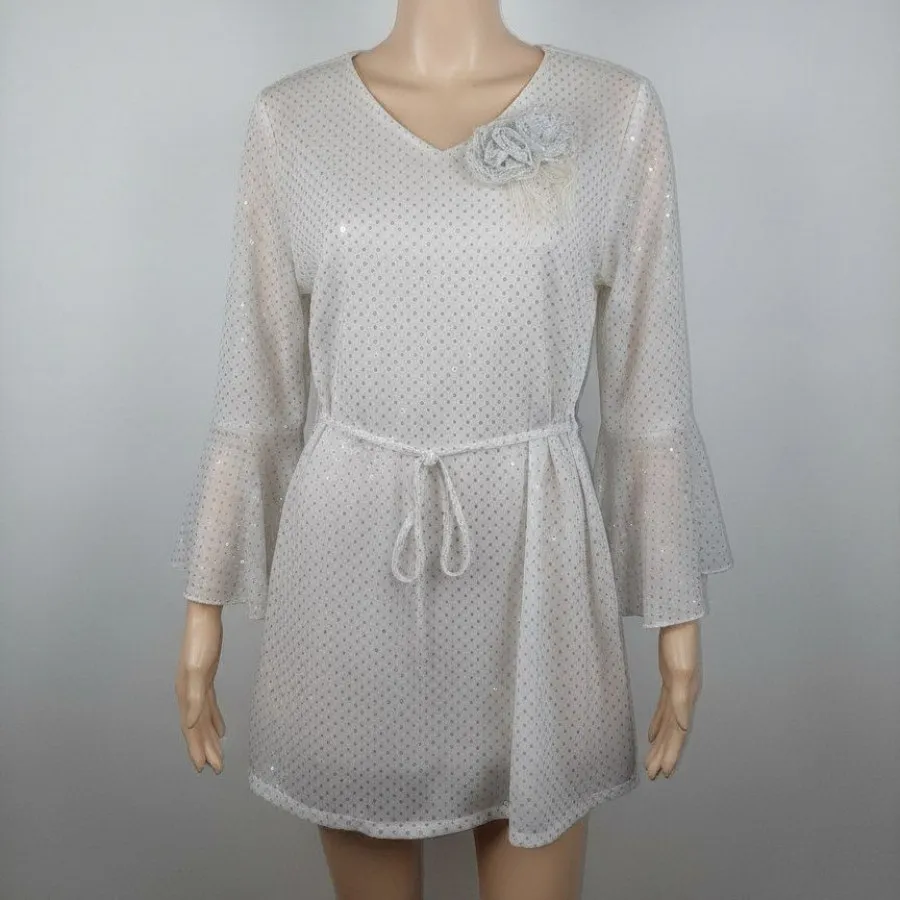 شومیز سفید شاین