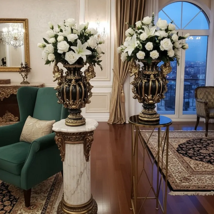 یک جفت گلدان