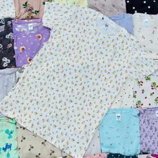 تیشرت کبریتی گلدار