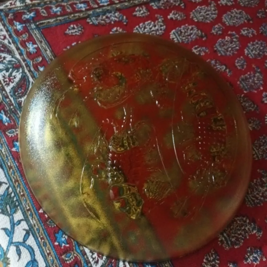 بشقاب طرح میگویی