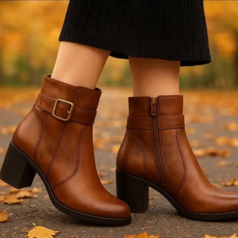 نیم بوت پاشنه دار