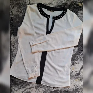 شومیز سفید برندkoTon