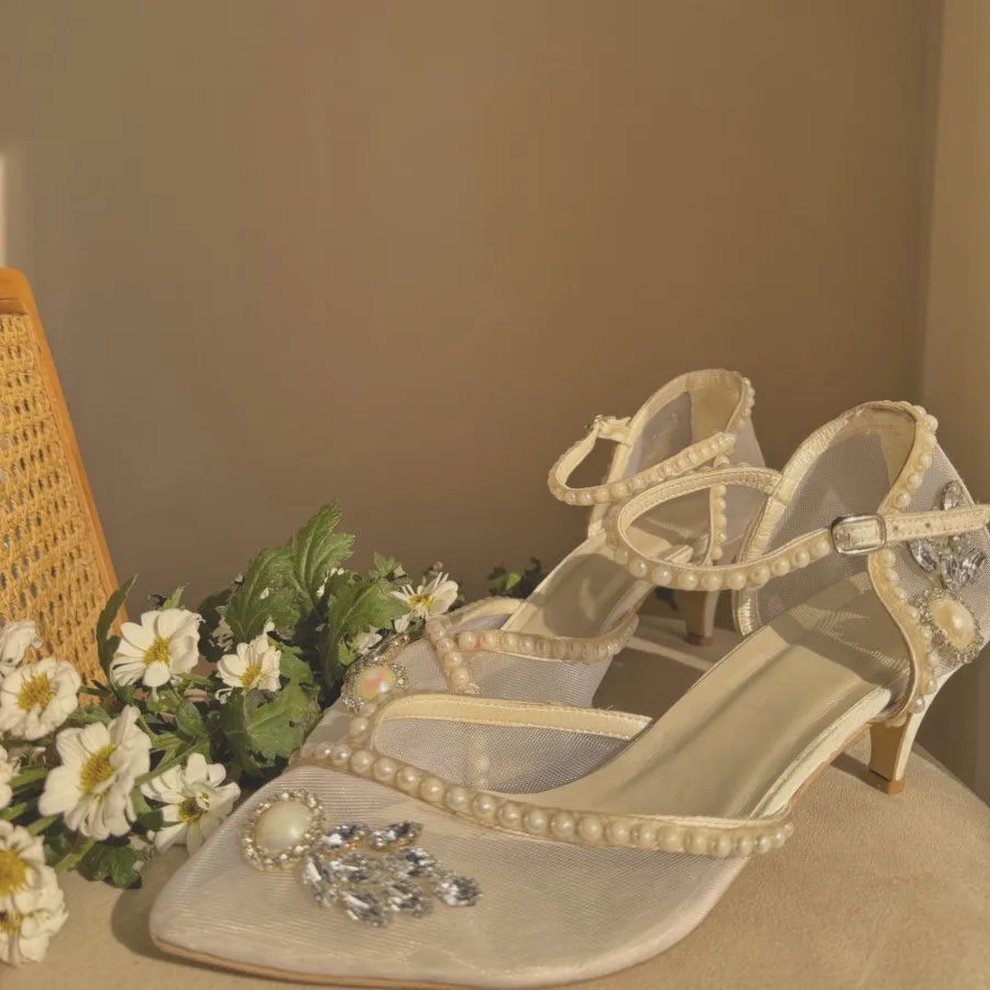 کفش جواهر دوزی دست دوز