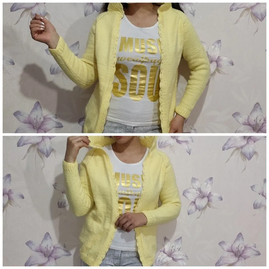 سوییشرت دستبافت با کیفیت